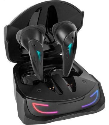Mars Gaming Auriculares Inalambricos Premium TWS MHI-ULTRA - ANC+ENC+PASIVA - Sonido Neographene - 24h de Bateria - RGB Flow ..