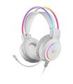 Mars Gaming Auriculares Gaming con Microfono Flexible - Iluminacion RGB - Diadema Ajustable - Almohadillas Acolchadas - Control 