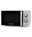 Orbegozo Mi 2118 Microondas - Capacidad 20L - Potencia 700W - 6 Niveles de Potencia - Temporizador 30min - Color Plata