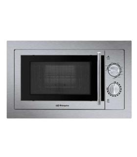 Orbegozo MIG 2033 Microondas Encastrable con Grill Potente y Duradero - con Acabado en Acero Inoxidable y Marco Exclusivo 9 Nive