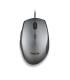 NGS Moth Gray Raton USB 1600dpi + Adaptador USB-A a USB-C - 5 Botones - Uso Diestro - Cable de 1.80m - Color Gris/Negro