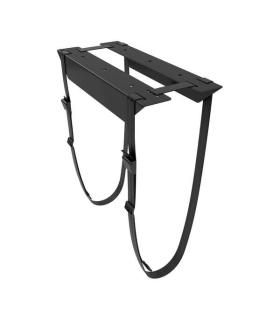 Aisens Soporte para CPU Debajo de Escritorio con Correa - Color Negro