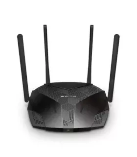 Mercusys Router WiFi 6 Doble Banda AX3000 - 4 Puertos 10/100/1000Mbps - 4 Antenas 5dBi - OFDMA, MU-MIMO