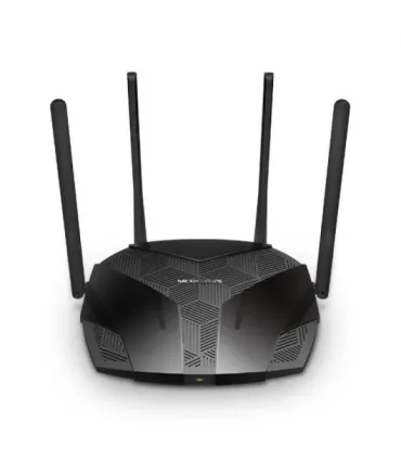 Mercusys Router WiFi 6 Doble Banda AX3000 - 4 Puertos 10/100/1000Mbps - 4 Antenas 5dBi - OFDMA, MU-MIMO