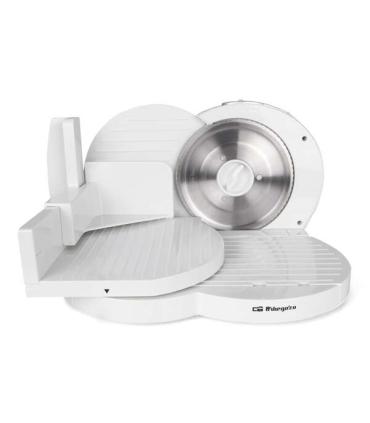 Orbegozo MS 4200 Cortadora Blanca - Potente y Eficiente - con Cuchilla de Acero Inoxidable y Ajuste de Grosor de Corte Ideal..