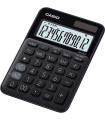 Casio MS-20UC Calculadora de Sobremesa Pequeña - Pantalla LCD de 12 Digitos - Alimentacion Solar y Pilas - Color Negro
