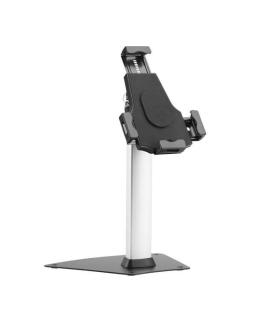 Aisens Soporte Antirobo de Sobremesa Ajustable (1 Pivote) para Tablet - Color Negro