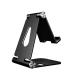 Aisens Soporte de Sobremesa Tamaño M Ajustable (2 Pivotes) para Movil / Tablet - Color Negro