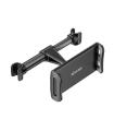 Aisens Soporte Coche Ajustable (1 Pivote) para reposacabezas para Telefono / Tablet - Color Negro