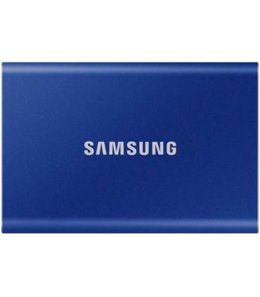 Samsung T7 Disco Duro Externo SSD 1TB PCIe NVMe USB 3.2 - Color Azul