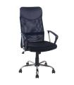 Muvip Silla de Oficina OF100 - Respaldo de Malla Transpirable - Ajuste de Altura - Peso Max 130kg