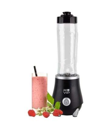 Muvip Batidora de Vaso 250W 600ml - Chuchillas de Acero Inoxidable - Bloqueo de Seguridad