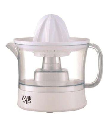Muvip Exprimidor Electrico 40W - Deposito de 0.5L - Rotacion en ambos Sentidos - Filtro de Pulpa - Desmontable para Facil Limpie