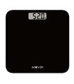 Muvip Bascula Digital de Baño - Capacidad 180Kg - Sensores Alta Precision - Color Negro