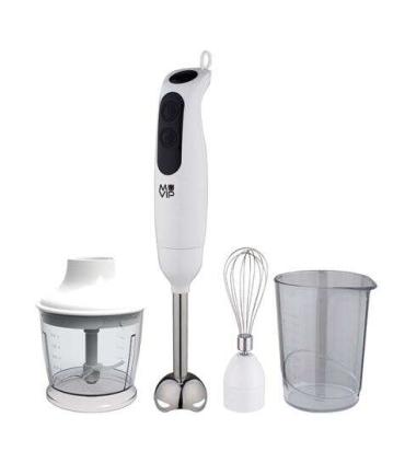 Muvip Batidora de Mano 500W + Accesorios - 2 Velocidades - Cuchilla de Acero Inoxidable - Termostato de Seguridad