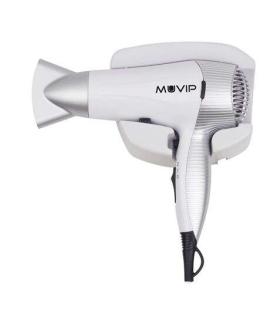 Muvip Secador de Pelo 2200W - Motor DC - Base para Colgar en Pared - 2 Velocidades y 3 Temperaturas - Boton Aire Frio - Cable 1.