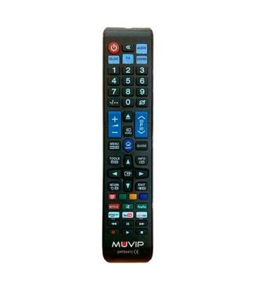 Muvip Serie Large Mando a Distancia Universal Smart TV - Combina 4 Aparatos en1 TV, DVD, Blu-Ray, Satelite