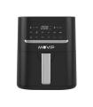 Muvip Freidora Aire Caliente 4.5L 1600W Pantalla Tactil - 10 Programas Preestablecidos - Cocina con 80% Menos Grasa - Olla Antia