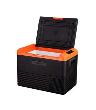 Muvip Nevera de Compresor Portatil 50L - Proteccion Bateria Vehiculo - Temperatura -20º/+20º - Conexion 12/24/220V - Consumo 70W