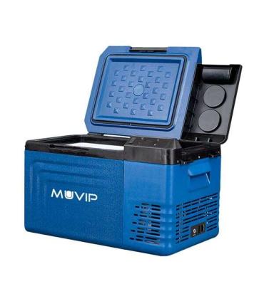 Nevera Muvip Compresor Portatil Blue 19 Litros - Temperatura entre -20º/+20º - Asas de transporte - Compresor silencioso - Color