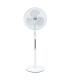 Muvip Ventilador de Pie - 40cm - 45w - Base Reforzada - 3 Velocidad - Color Blanco