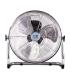 Muvip Ventilador Industrial de Suelo - 55W - 3 Velocidades - Color Plata