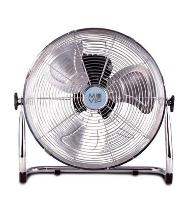 Muvip Ventilador Industrial de Suelo - 55W - 3 Velocidades - Color Plata