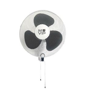 Muvip Ventilador de Pared - 45W - 3 Velocidades - Color Blanco