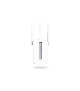 Mercusys Repetidor Amplificador Extensor de Red WiFi - Hasta 300Mbps - Tecnologia MIMO - Boton WPS - 3 Antenas Externas
