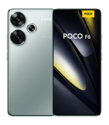 Poco F6 5G Smartphone Pantalla AMOLED 6.67" - 8GB - 256GB - Camara Principal 50MP - Bateria 5000mAh - Admite Carga de 90W - Colo