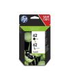 HP 62 Negro + Color Pack de 2 Cartuchos de Tinta Originales - N9J71AE