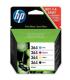 HP 364 Pack de 4 Cartuchos de Tinta Originales - N9J73AE