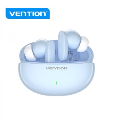 Vention Auriculares Bluetooth 5.3 con Estuche de Carga - 7h Autonomia - Color Azul