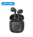 Vention Auriculares Bluetooth 5.3 con Estuche de Carga - 7h Autonomia - Color Negro