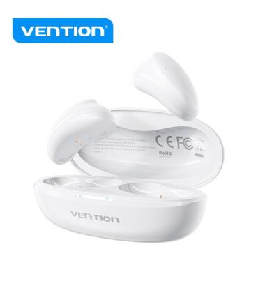 Vention Auriculares Bluetooth 5.3 con Estuche de Carga - 8h Autonomia - Tiny T11 - Color Blanco