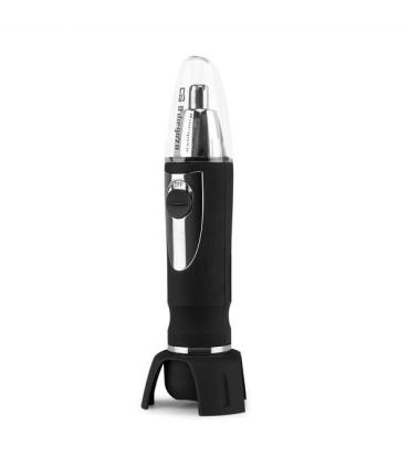 Orbegozo NO 3100 Cortapelos con Luz para Nariz y Orejas - sin Cables - Comodo y Facil de Usar - Carcasa Ergonomica - Base Incorp