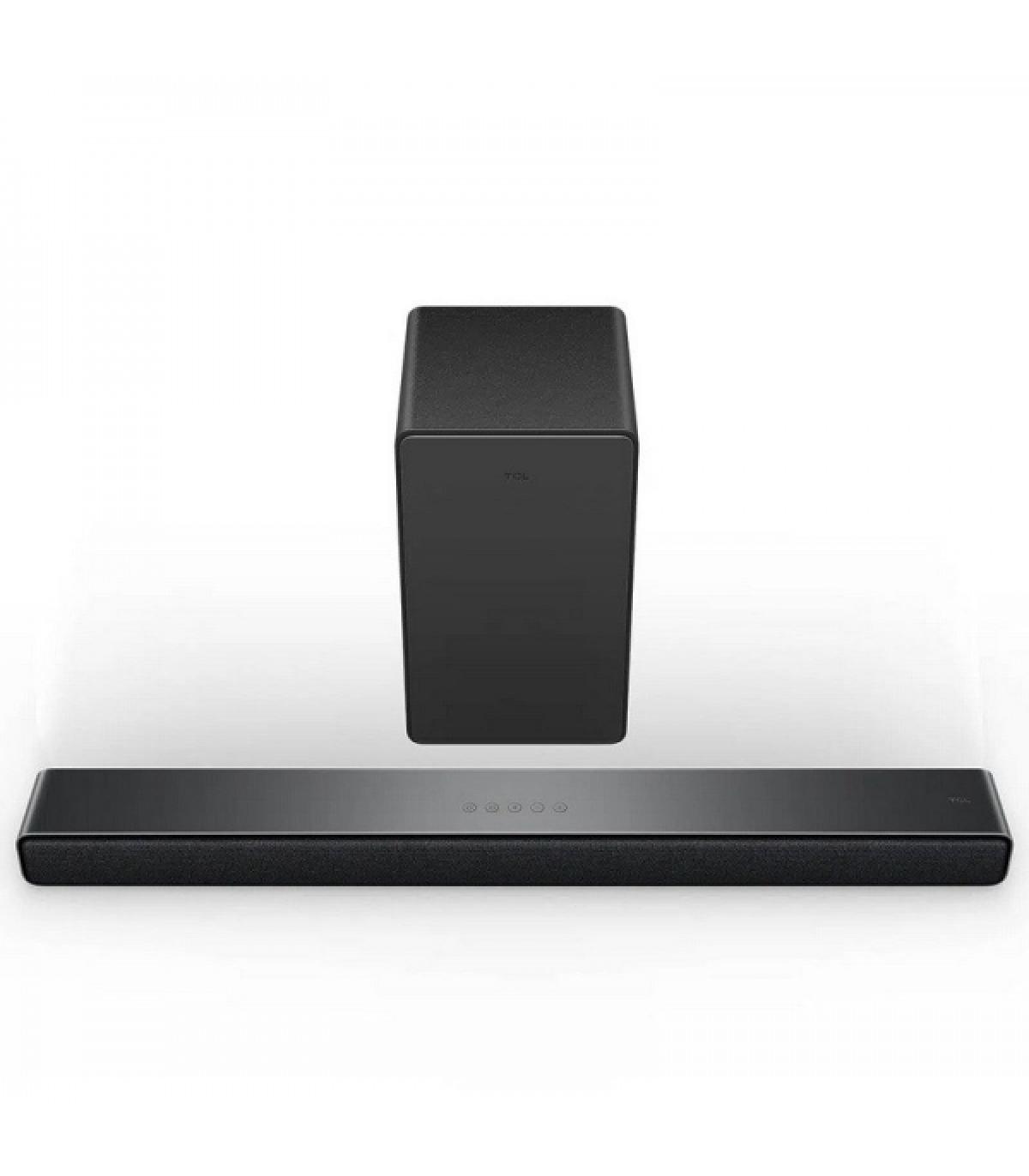 TCL P733WE Barra de Sonido con Subwoofer Inalambrico 110W - Salida de Audio 3.1 Canales - Bluetooth 5.2, 3D Sound, DTS Virtual..