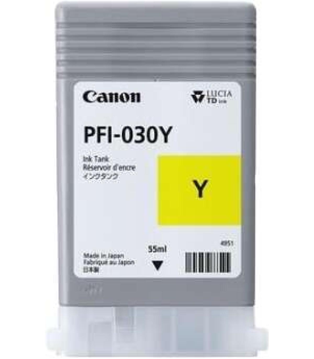 Canon PFI030 Amarillo Cartucho de Tinta Original - 3492C001