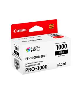 Canon PFI1000 Negro Mate Cartucho de Tinta Original - PFI1000MBK/0545C001