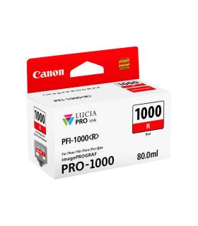 Canon PFI1000 Rojo Cartucho de Tinta Original - PFI1000R/0554C001
