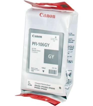 Canon PFI106 Gris Cartucho de Tinta Original - PFI106GY/6630B001