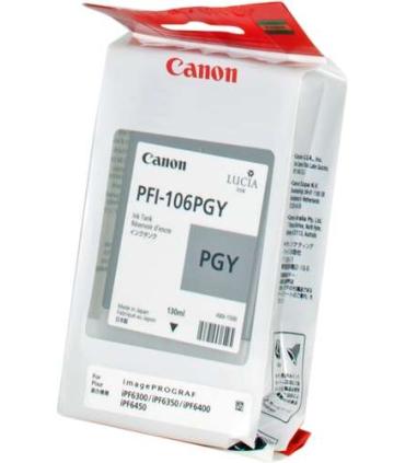 Canon PFI106 Gris Photo Cartucho de Tinta Original - PFI106PGY/6631B001