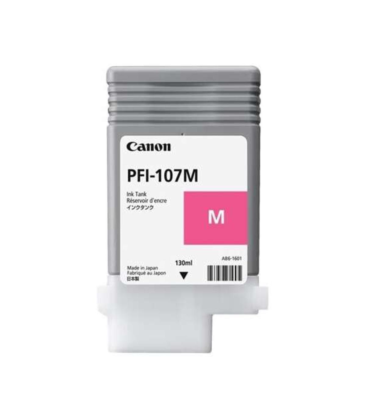 Canon PFI107 Magenta Cartucho de Tinta Original - PFI107M/6707B001