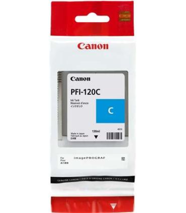 Canon PFI120 Cyan Cartucho de Tinta Original - 2886C001