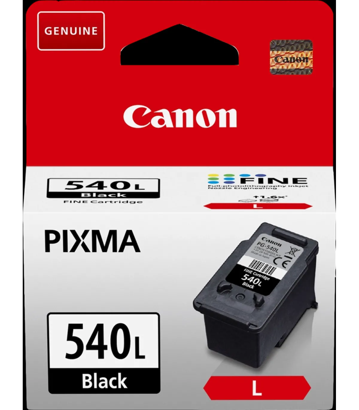 Canon PG540L Negro Cartucho de Tinta Original - 5224B001/5224B010/5224B011/5222B004/5222B005/5222B001