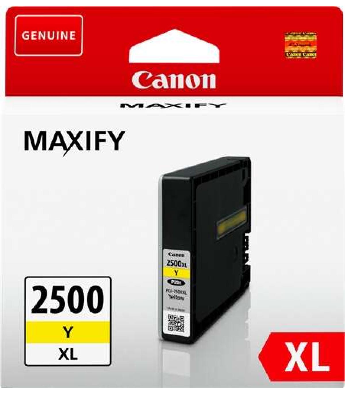 Canon PGI2500XL Amarillo Cartucho de Tinta Original - 9267B001