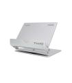 Tooq Soporte de Sobremesa para Tablet hasta 10" - Inclinable y Giratorio - Base Antideslizante - Color Plata