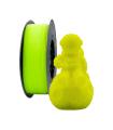 Filamento 3D PLA - Diametro 1.75mm - Bobina 1kg - Color Amarillo Fluorescente