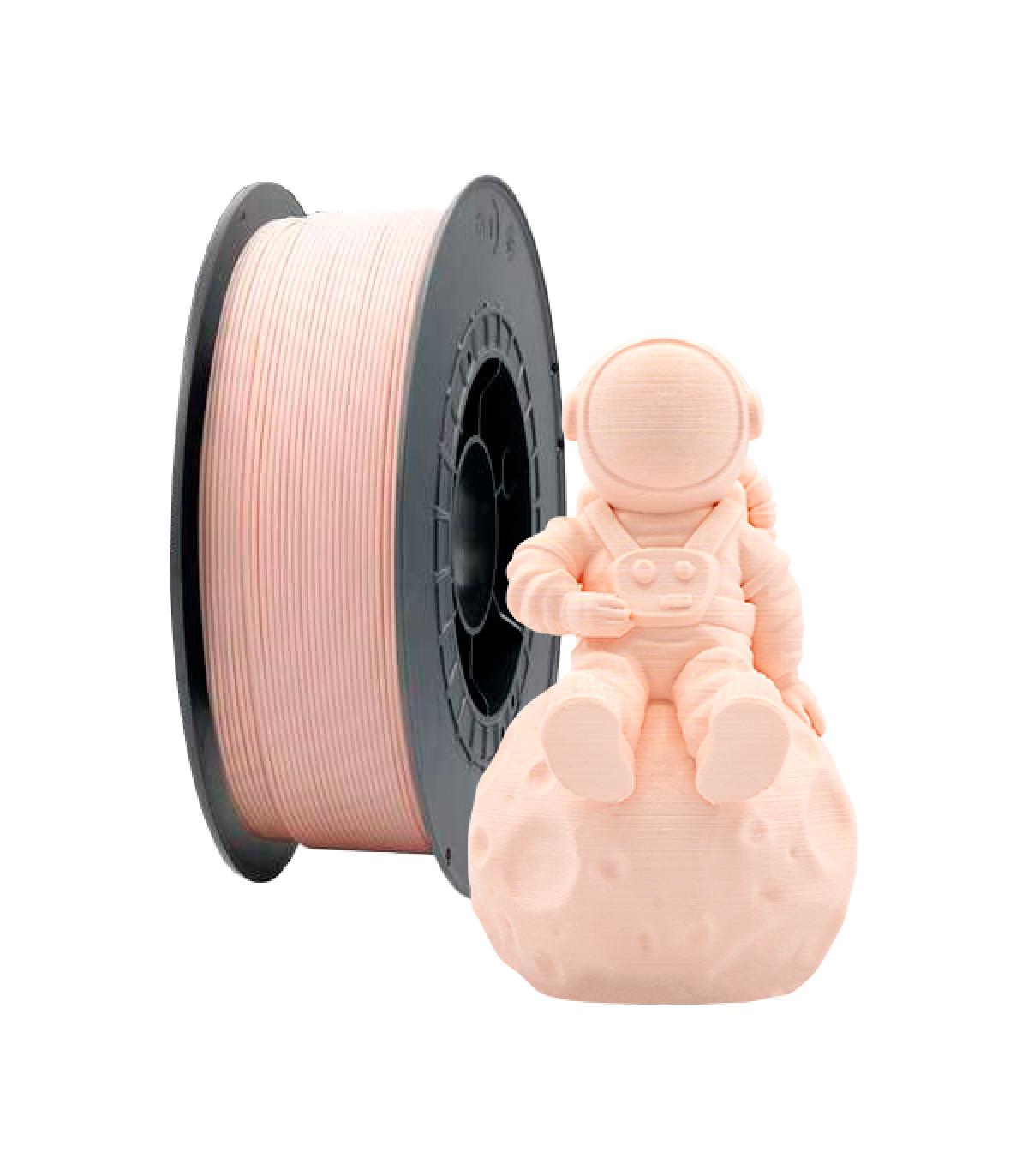 Filamento 3D PLA - Diametro 1.75mm - Bobina 1kg - Color Rosa Pastel