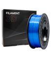 Filamento 3D PLA SILK - Diametro 1.75mm - Bobina 1kg - Color Azul